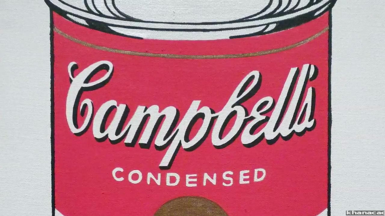 Andy warhol campbell soup essay