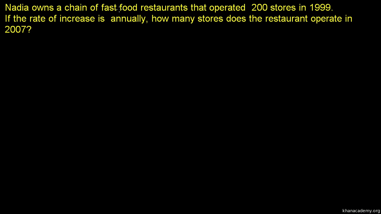 What are some real-life examples of exponential growth?