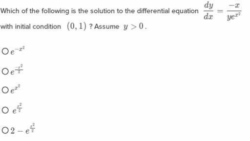 Separable equations | Differential equations (practice) | Khan Academy