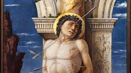 Mantegna Saint Sebastian Video Khan Academy