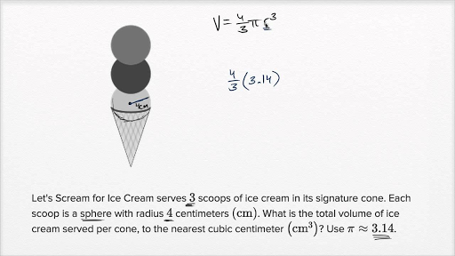 Cylinder Cone And Sphere Volume Worksheet Volume