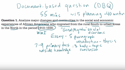 what caused the great depression dbq answers