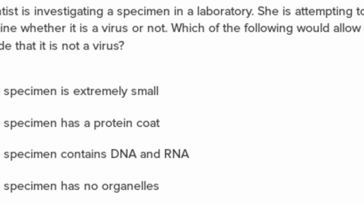 Virus Structure And Reproductive Cycle Questions Practice Khan Academy