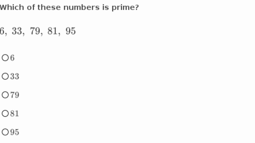 Prime numbers