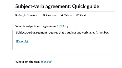 Subject Verb Agreement On The Sat Article Khan Academy