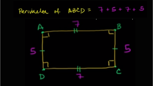 Perimeter & area (video), Perimeter