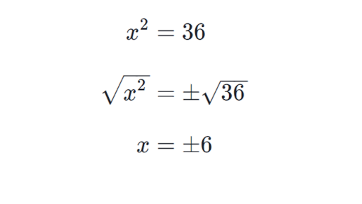 Understanding the Square Root Property