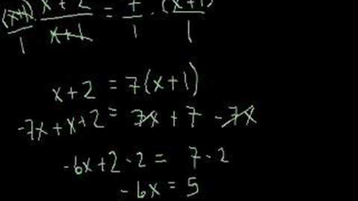 Linear Equations 4 Video Khan Academy