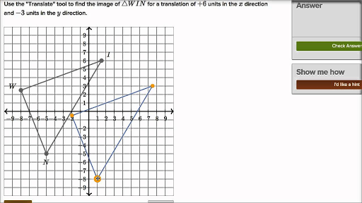 Performing Translations Video Khan Academy