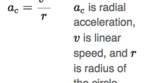 Centripetal Acceleration Review Article Khan Academy