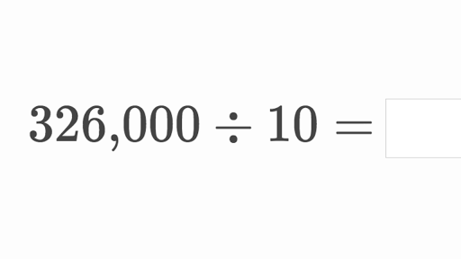 Divide whole numbers by 10 (practice) | Khan Academy