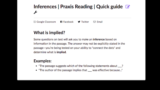 Inferences Quick Guide Article Lessons Khan Academy