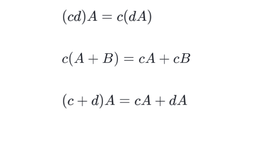 Properties Of Matrix Scalar Multiplication Article Khan Academy