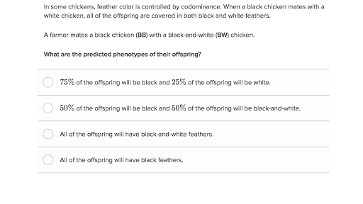 Non Mendelian Genetics Practice Khan Academy