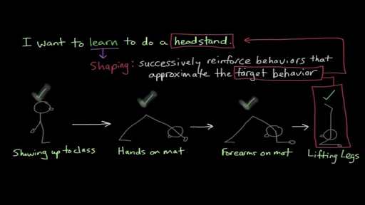 Operant Conditioning Shaping Video Khan Academy