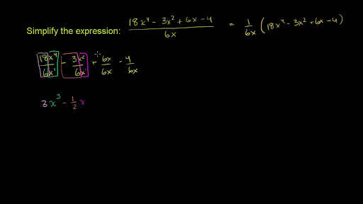 Divide polynomials by x (with remainders) (practice) | Khan Academy