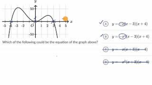 Polynomial factors and graphs — Harder example (video)