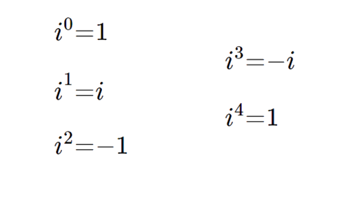 Powers Of The Imaginary Unit Article Khan Academy