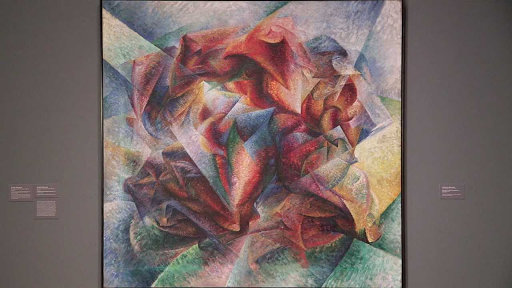 boccioni dynamism of a soccer player