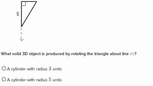 Rotate 2d Shapes In 3d Practice Khan Academy