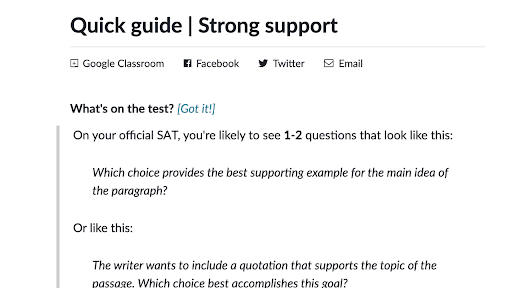 purpose of sat exam