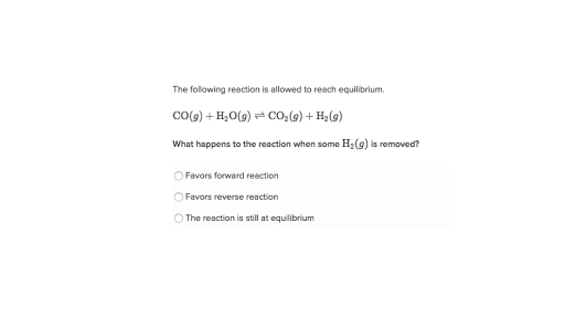 Using Le Chatelier S Principle Practice Khan Academy