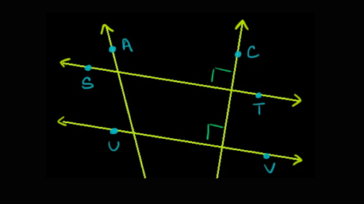 Parallel & perpendicular lines, Basic geometry (video)