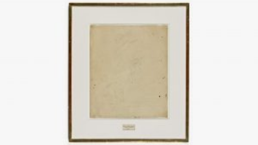 Robert Rauschenberg, Erased de Kooning Drawing (article