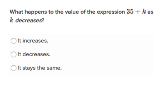 Write a variable expression