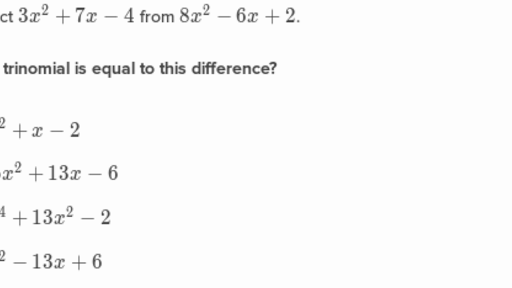 algebra 2 sample problems