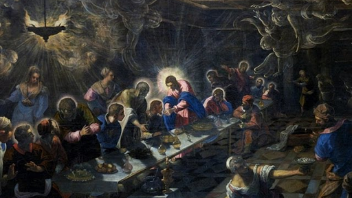 the last supper tintoretto and da vinci