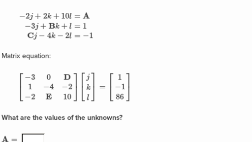 linear algebra matrix