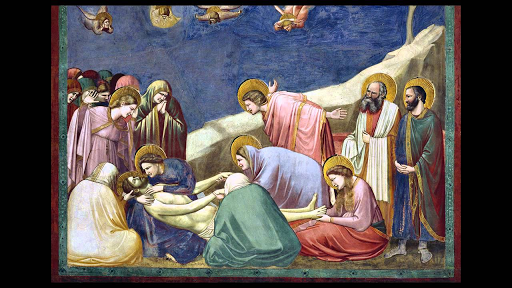 lamentation over the dead christ giotto