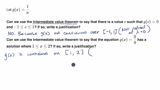 intermediate value theorem formula