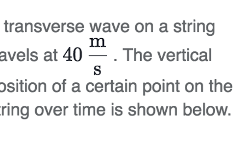 Calculating Frequency And Wavelength From Displacement Graphs Practice Khan Academy