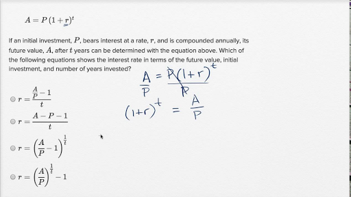 Isolating Quantities Harder Example Video Khan Academy