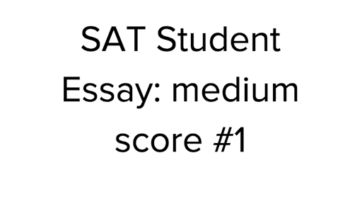 What is the highest score for essay for sat exam
