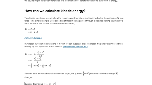 the sum of kinetic and potential energy