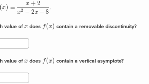 Analyze Vertical Asymptotes Of Rational Functions Practice Khan Academy