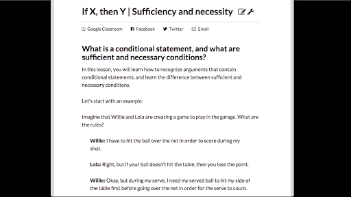 If X Then Y Sufficiency And Necessity Article Khan Academy