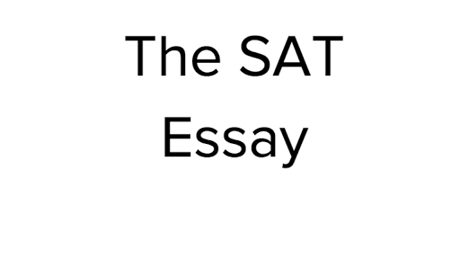 what is the sat essay