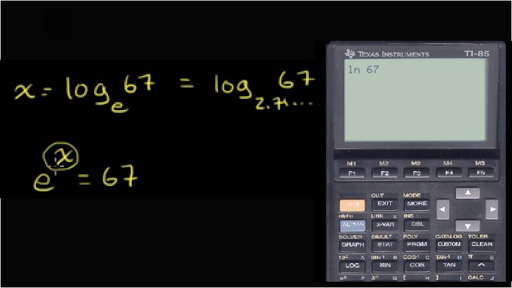 Log store in calculator