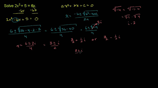Solving Quadratic Equations Over Complex Numbers Tessshebaylo