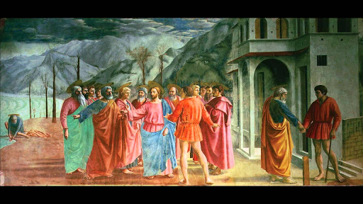 masaccio tribute money