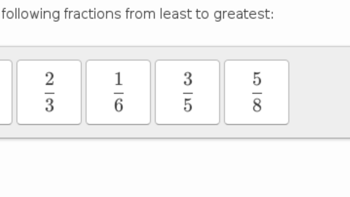 Order fractions (practice) | Fractions | Khan Academy