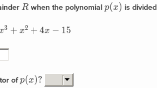 factor theorem x clipart