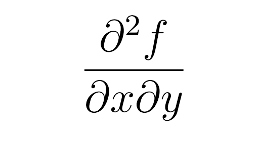 Second Partial Derivatives Article Khan Academy