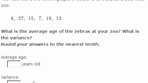 Variance Practice Khan Academy