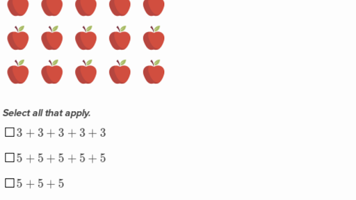 Adding with arrays (practice) | Khan Academy