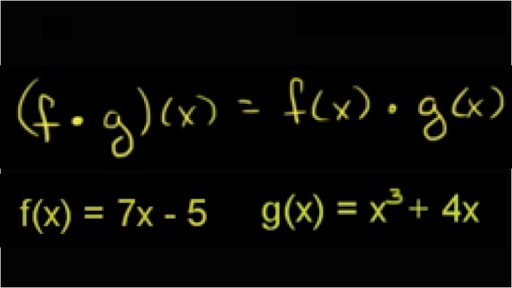 Multiplying Functions Video Functions Khan Academy